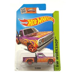 HOT WHEELS CFJ01 '78 DODGE HW WORKSHOP 215/250 LONG CARD