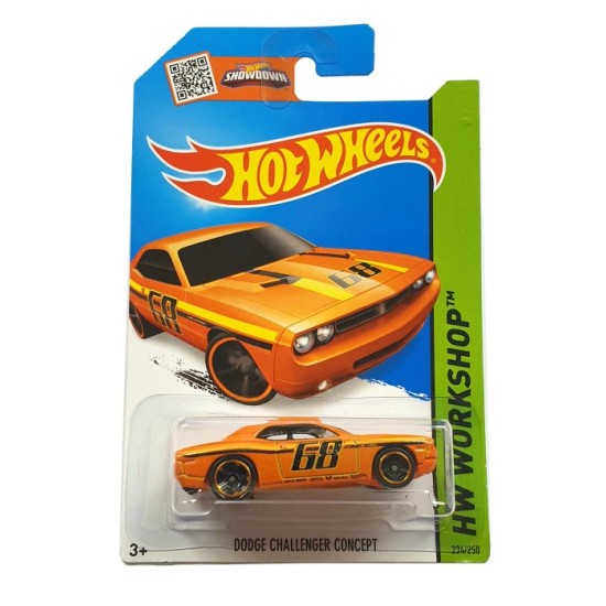 HOT WHEELS CFJ11 DODGE CHALLENGER CONCEPT HW WORKSHOP 234/250