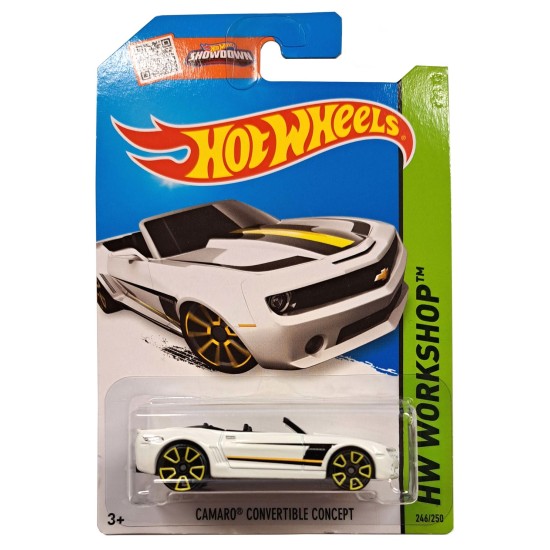 HOT WHEELS HW WORKSHOP CAMARO CONVERTIBLE CONCEPT 246/250 CFJ23