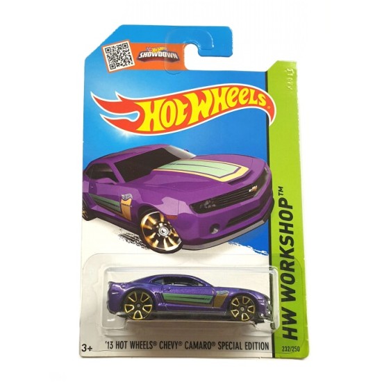 HOT WHEELS CFJ70 '13 HOT WHEELS CHEVY CAMARO SPECIAL EDITION HW WORKSHOP 232/250