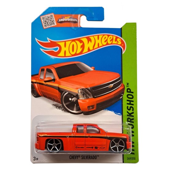 HOT WHEELS CHEVY SILVERADO HW WORKSHOP 249/250 CFK66