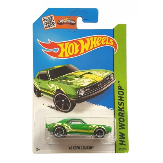 HOT WHEELS CFL47 '68 COPO CAMARO HW WORKSHOP 211/250