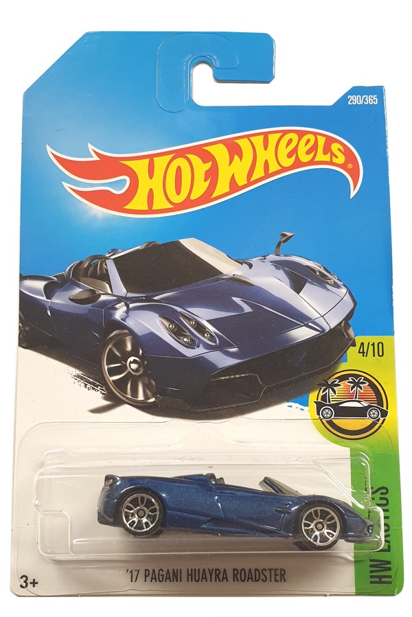 HOT WHEELS HW EXOTICS 4/10 '17 PAGANI HUAYRA ROADSTER 290/365