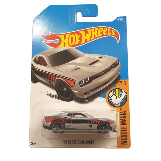 HOT WHEELS MUSCLE MANIA 7/10 '15 DODGE CHALLENGER 48/365 LONG