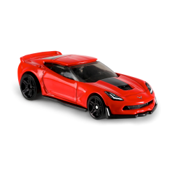 HOT WHEELS FACTORY FRESH 1/10 CORVETTE C7 Z06 RED 217/365  HOT WHEELS FACTORY FRESH 1/10 CORVETTE C7 Z06 RED 217/365