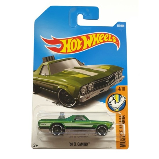 HOT WHEELS DVC40 '68 EL CAMINO 4/10 MUSCLE MANIA 333/365