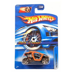 HOT WHEELS 2006 RELEASE MOTO-CROSSED LONG CARD #148 J3457 HOT WHEELS 2006 RELEASE MOTO-CROSSED LONG CARD #148 J3457
