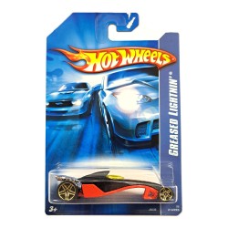 HOT WHEELS 2006 RELEASE GREASED LIGHTNIN' LONG CARD 213/223 J8039