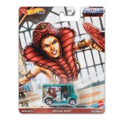 HOT WHEELS MASTERS OF THE UNIVERSE BREAD BOX 3/5 GJR25 HOT WHEELS MASTERS OF THE UNIVERSE BREAD BOX 3/5 GJR25