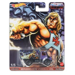 HOT WHEELS MASTERS OF THE UNIVERSE MERCEDES-BENZ UNIMOG U 1300L 1/5 GRL30 HOT WHEELS MASTERS OF THE UNIVERSE MERCEDES-BENZ UNIMOG U 1300L 1/5 GRL30