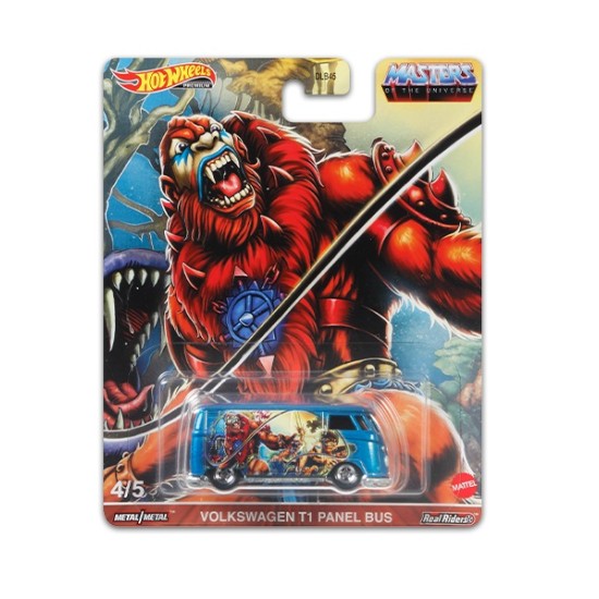 HOT WHEELS MASTERS OF THE UNIVERSE VOLKSWAGEN T1 PANEL BUS 4/5 GRL32