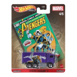 HOT WHEELS 2020 POP CULTURE MARVEL HIWAY HAULER 2 THE AVENGERS 4/5 GRL40