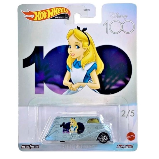 HOT WHEELS DISNEY 100 YEARS ALICE IN WONDERLAND DECO DELIVERY 2/5 HKC89