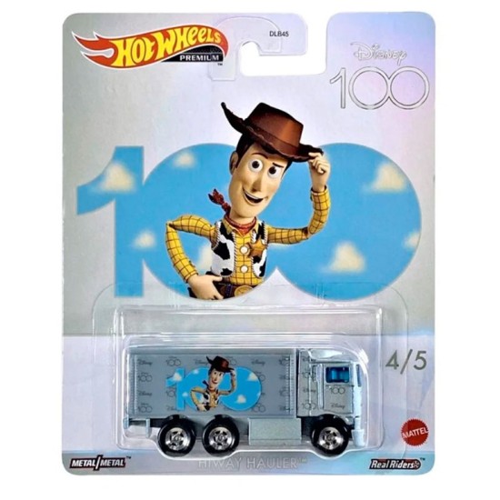 HOT WHEELS DISNEY 100 YEARS TOY STORY HIWAY HAULER 4/5 HKC92