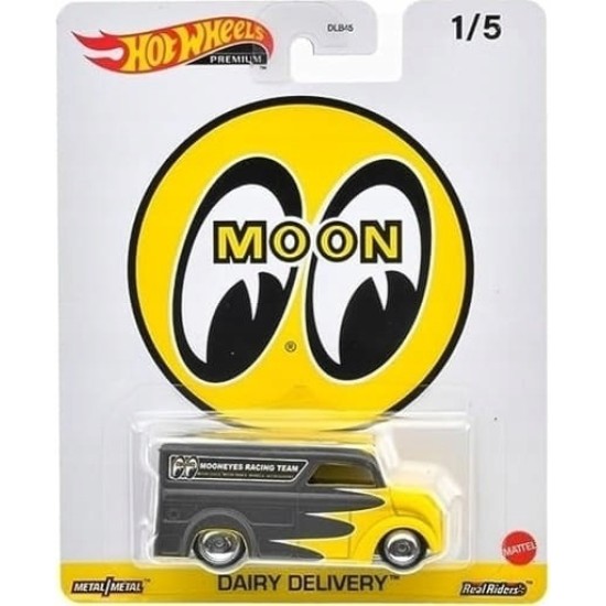 HOT WHEELS REAL RIDERS DAIRY DELIVERY MOON EYES 1/5 HKC93