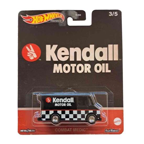 HOT WHEELS POP CULTURE 2023 KENDALL MOTOR OIL COMBAT MEDIC 3/5 HKC98