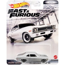 HOT WHEELS FAST & FURIOUS '70 CHEVROLET NOVA SS 5/5 HCP14 HOT WHEELS FAST & FURIOUS '70 CHEVROLET NOVA SS 5/5 HCP14