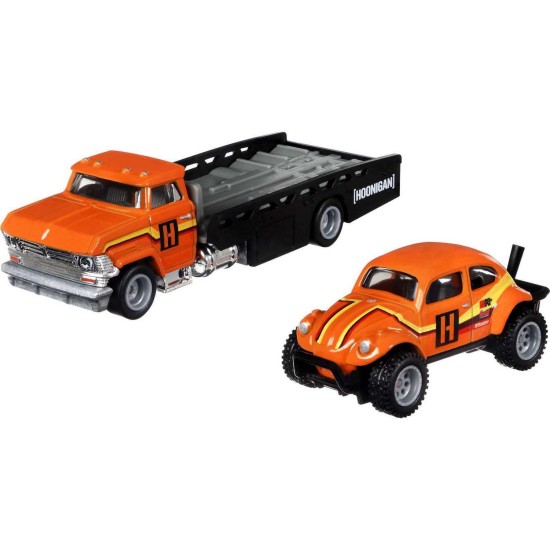 HOT WHEELS CAR CULTURE TEAM TRANSPORT VOLKSWAGEN "BAJA BUG" & HORIZON HAULER #31