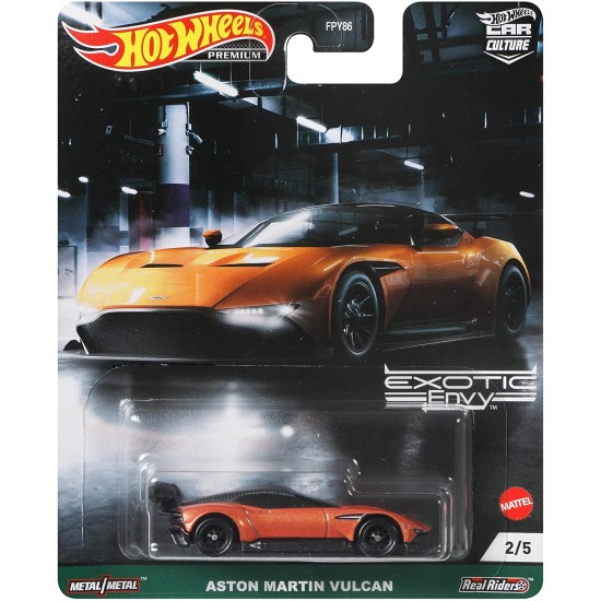 HOT WHEELS EXOTIC ENVY ASTON MARTIN VULCAN 2/5 GRJ77