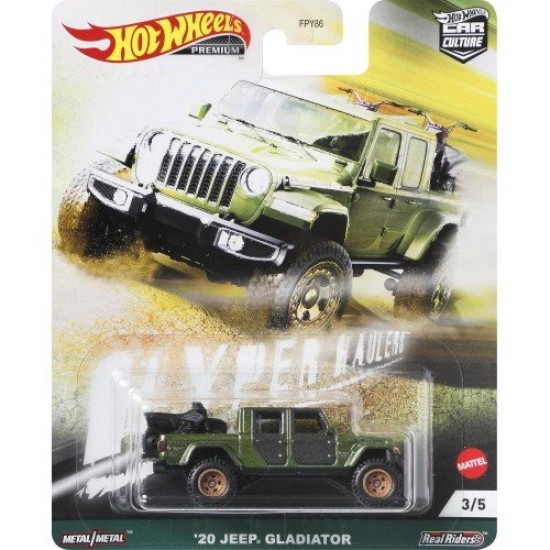 HOT WHEELS HYPER HAULERS '20 JEEP GLADIATOR 3/5 GRJ86