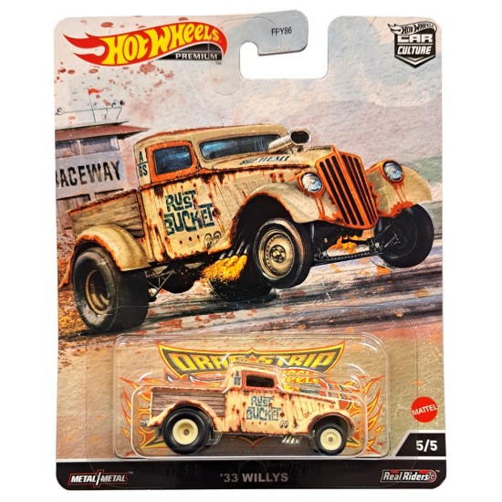 HOT WHEELS DRAG STRIP DEMONS '33 WILLYS 5/5 HCJ88