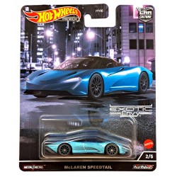 HOTWHEELS EXOTIC ENVY MCLAREN SPEEDTAIL 2/5 HCJ92