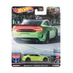HOT WHEELS AMERICAN SCENE '20 DODGE CHARGER HELLCAT 4/5 HCK04