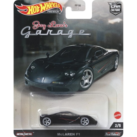 HOT WHEELS JAY LENO'S GARAGE MCLAREN F1 2/5 HCK08