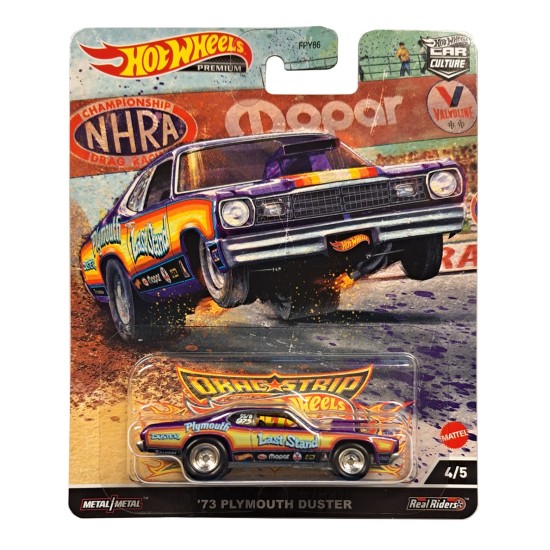 HOT WHEELS DRAG STRIP DEMONS '73 PLYMOUTH DUSTER 4/5 HCK22