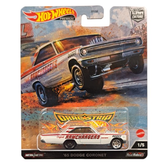 HOT WHEELS DRAG STRIP DEMONS '65 DODGE CORONET 1/5 HCK24