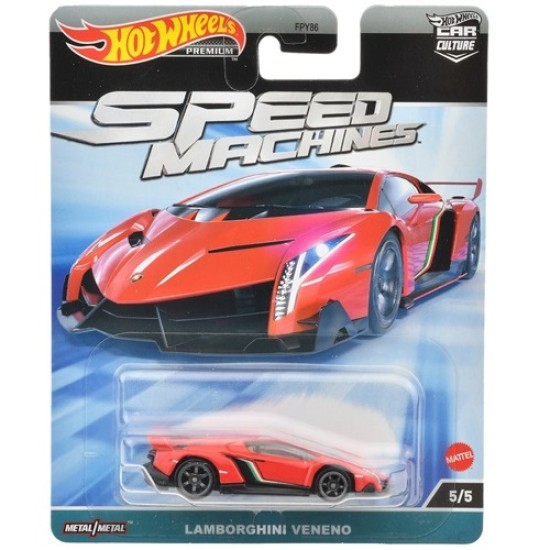 HOT WHEELS SPEED MACHINES LAMBORGHINI VENENO 5/5 HKC41