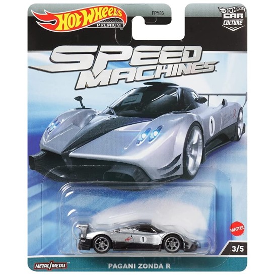 HOT WHEELS SPEED MACHINES PAGANI ZONDA R 3/5 HKC42