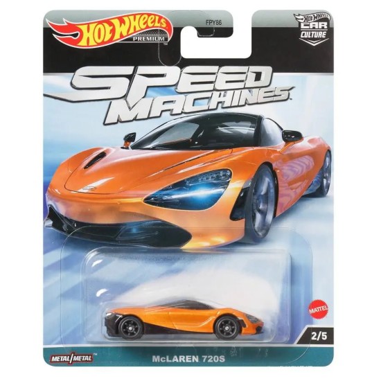 HOT WHEELS SPEED MACHINES MCLAREN 720S 2/5 HKC43