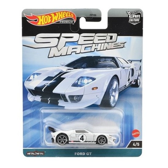 HOT WHEELS SPEED MACHINES FORD GT 4/5 HKC46