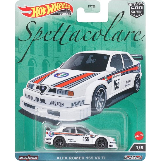 HOT WHEELS SPETTACOLARE ALFA ROMEO 155 V6 Ti 1/5 HKC48