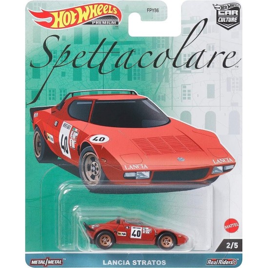 HOT WHEELS SPETTACOLARE LANCIA STRATOS 2/5 HKC49