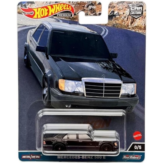 HOT WHEELS CANYON WARRIORS MERCEDES-BENZ 500 E 0/5 CHASE CAR HKC57