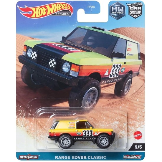 HOT WHEELS HW OFF ROAD RANGER ROVER CLASSIC 5/5 HKC71