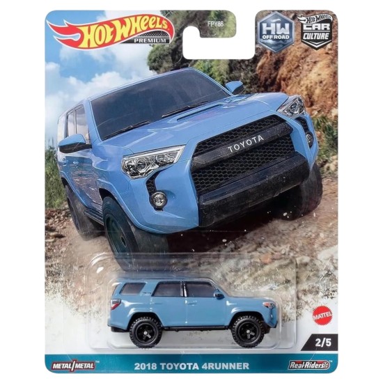 HOT WHEELS HW OFF ROAD 2018 TOYOTA 4RUNNER 2/5 HKC73