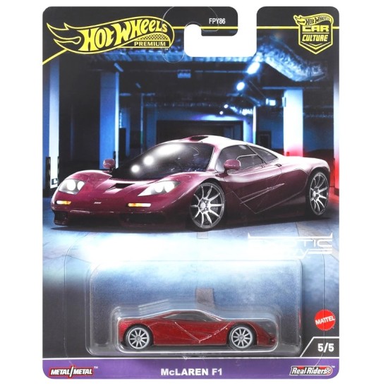 HOT WHEELS EXOTIC ENVY MCLAREN F1 5/5 HKC77