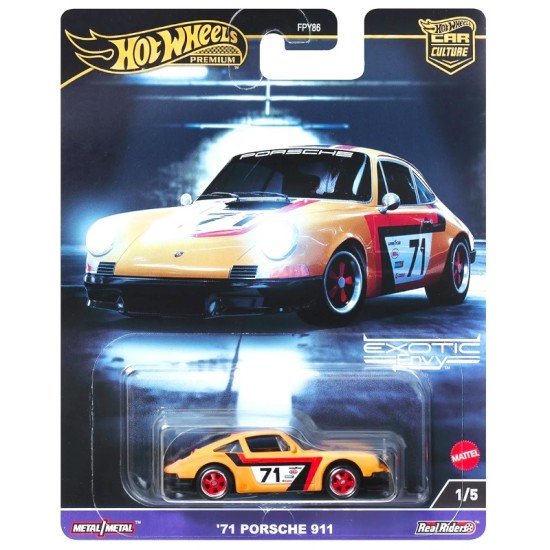 HOT WHEELS EXOTIC ENVY '71 PORSCHE 911 1/5 HKC80