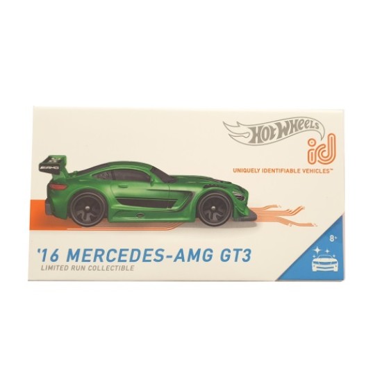 Hot Wheels Id Cars Hbf94 16 Mercedes Amg Gt3 Limited Run Collectible