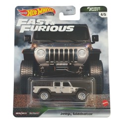 HOT WHEELS FAST & FURIOUS FURIOUS FLEET JEEP GLADIATOR 4/5 GRK52 HOT WHEELS FAST & FURIOUS FURIOUS FLEET JEEP GLADIATOR 4/5 GRK52