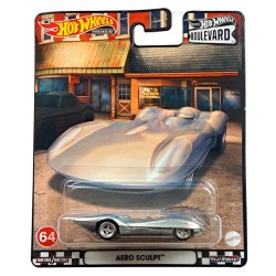 HOT WHEELS PREMIUM BOULEVARD AERO SCULPT #64 HCR06