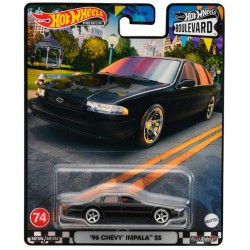 HOT WHEELS PREMIUM BOULEVARD '96 CHEVY IMPALA SS #74 HKF20 HOT WHEELS PREMIUM BOULEVARD '96 CHEVY IMPALA SS #74 HKF20