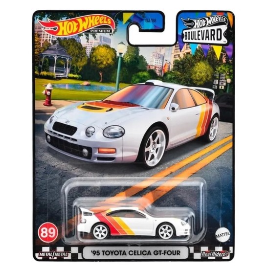 HOT WHEELS BOULEVARD '95 TOYOTA CELICA GT-FOUR #89 HKF33