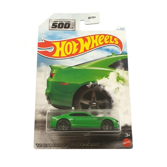 HOT WHEELS FACTORY 500 H.P. 2012 CHEVROLET CAMARO ZL1 CONCEPT 4/10 GRT05