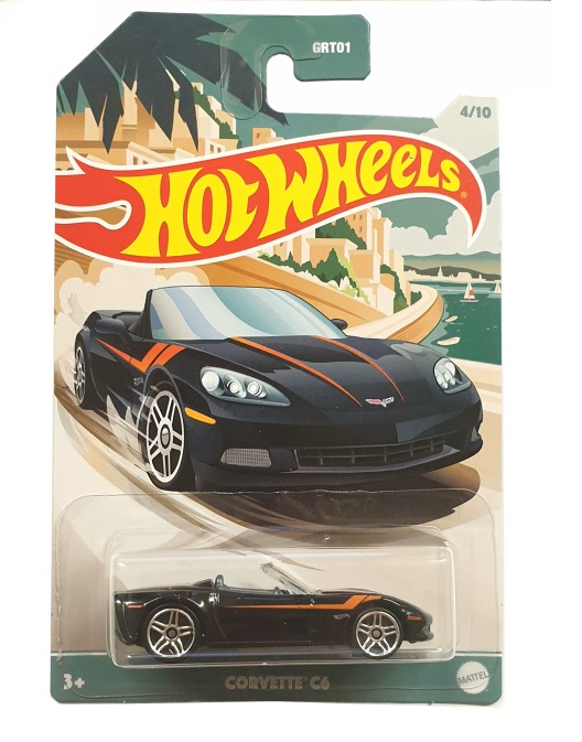 Mattel Hot Wheels GRT01 Serie 2021 Car Corvette C6   4/10 