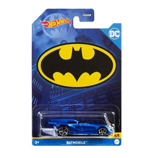 HOT WHEELS BATMAN 2021 BATMOBILE 4/5 HDK69