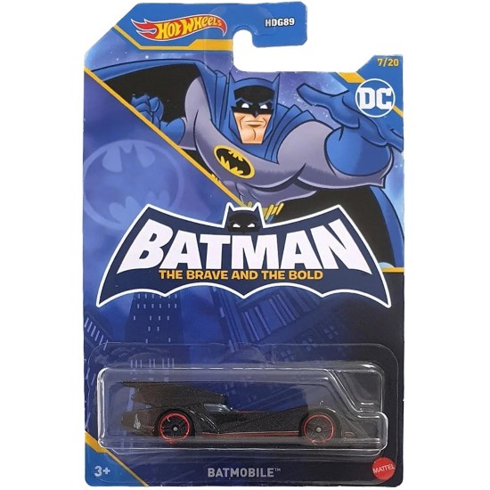 HOT WHEELS BATMAN THE BRAVE AND THE BOLD BATMOBILE 7/20 HLK61